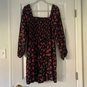 Floral baby doll dress